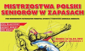 Mistrzostwa Polski Seniorów w zapasach Zgierz 25-26.04.2015